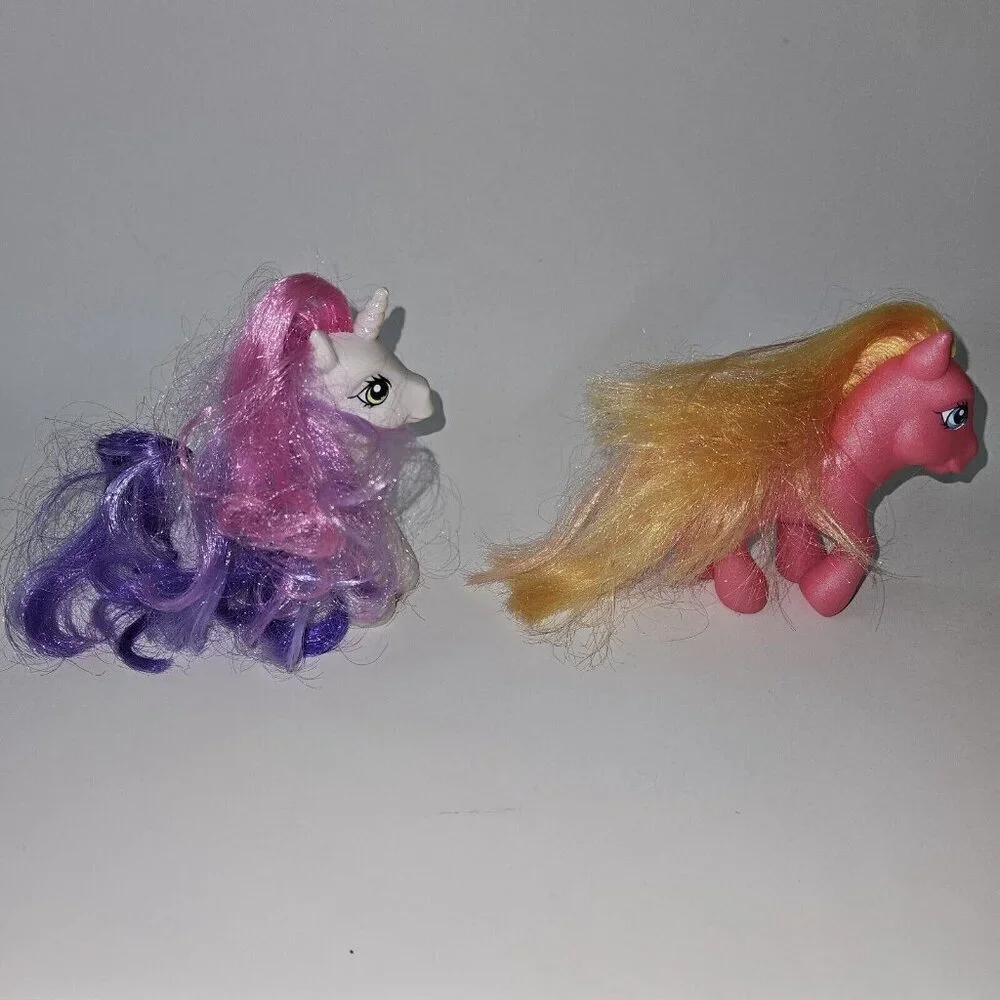 4 MLP My Little Pony Mixed Lot Sweetie Belle Amberlocks Pinkie Pie Starsong 2007